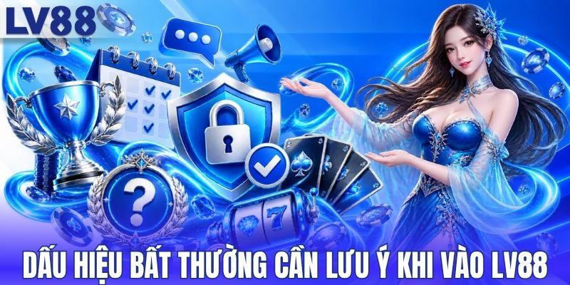 Những dấu hiệu bất thường cần lưu ý khi vào LV88